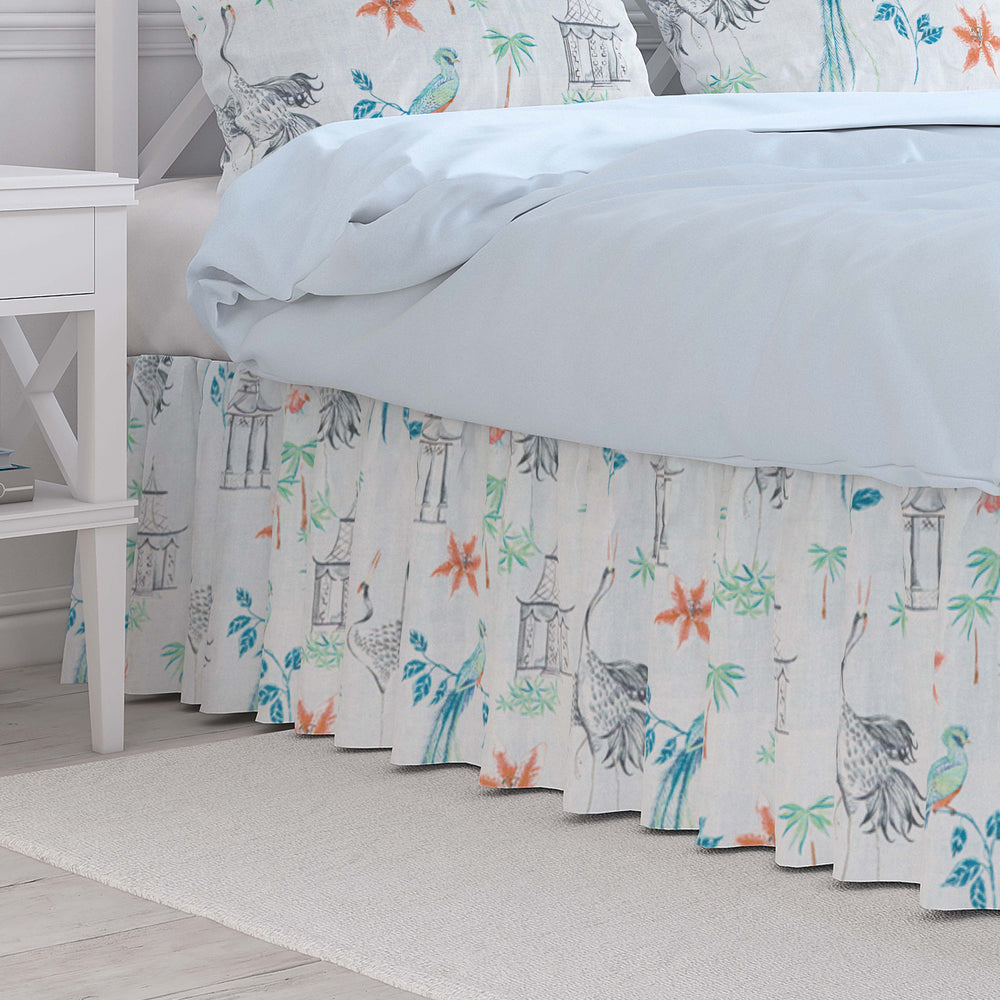 Let_It_Crane_coral_gathered_bedskirt__jpg